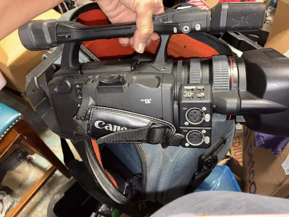 Canon XH-A1 MiniDV HDV Camcorder with Carrying Case and Remote